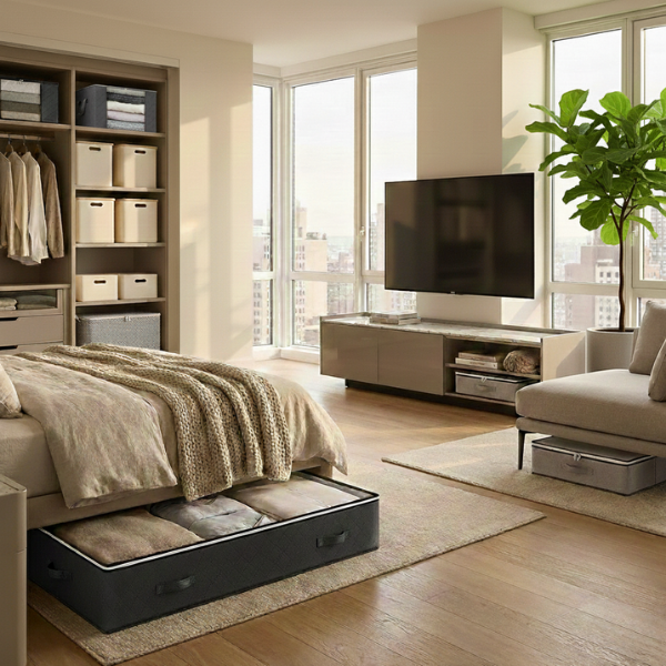 Hidden Space & Underbed Containers