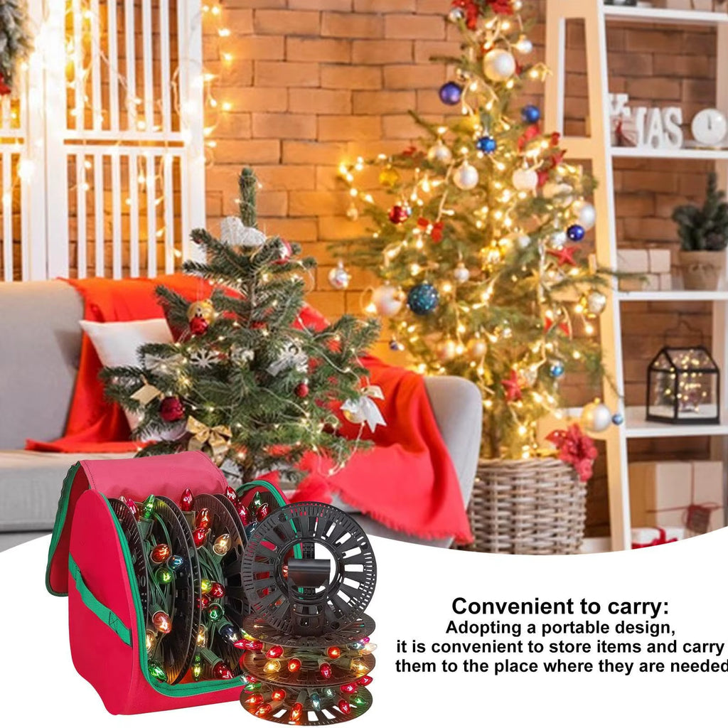 Premium Oxford Holiday Light Organizer