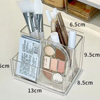 Luxe Clear Acrylic Makeup Organizers