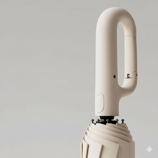 Extra-Large UV & Wind-Resistant Fully Automatic Umbrella – Ring-Buckled & Reinforced