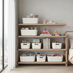 10-Pack Minimalist Large Storage Bins