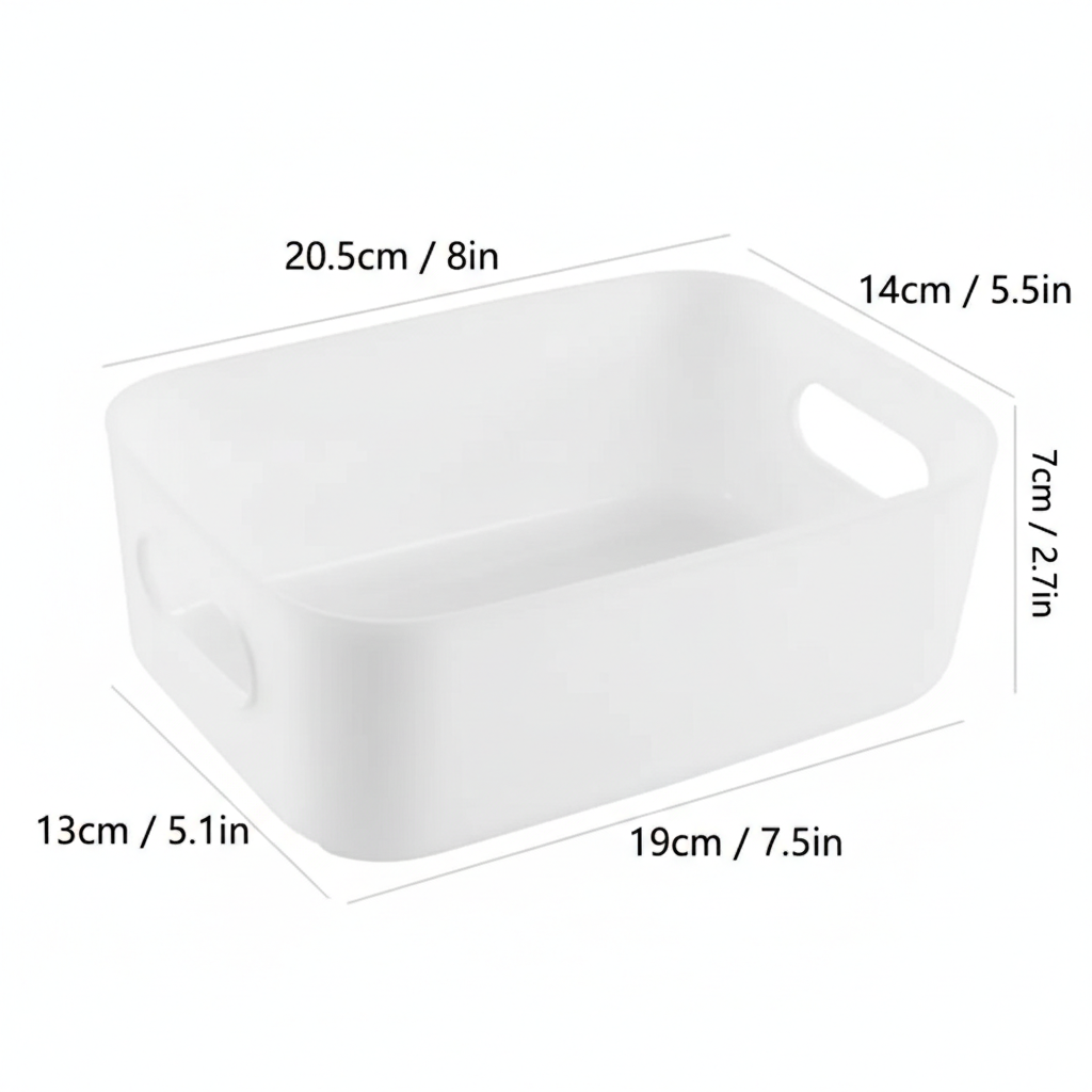 10-Pack Minimalist Large Storage Bins