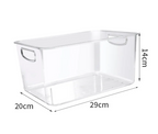 Crystal Clear Fridge Organizer Bins