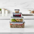 4-Pack Airtight Food Storage Set
