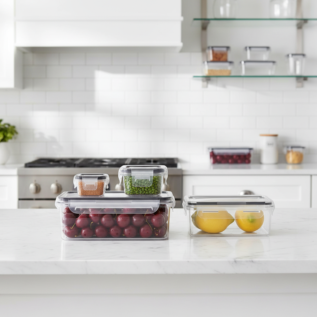 4-Pack Airtight Food Storage Set