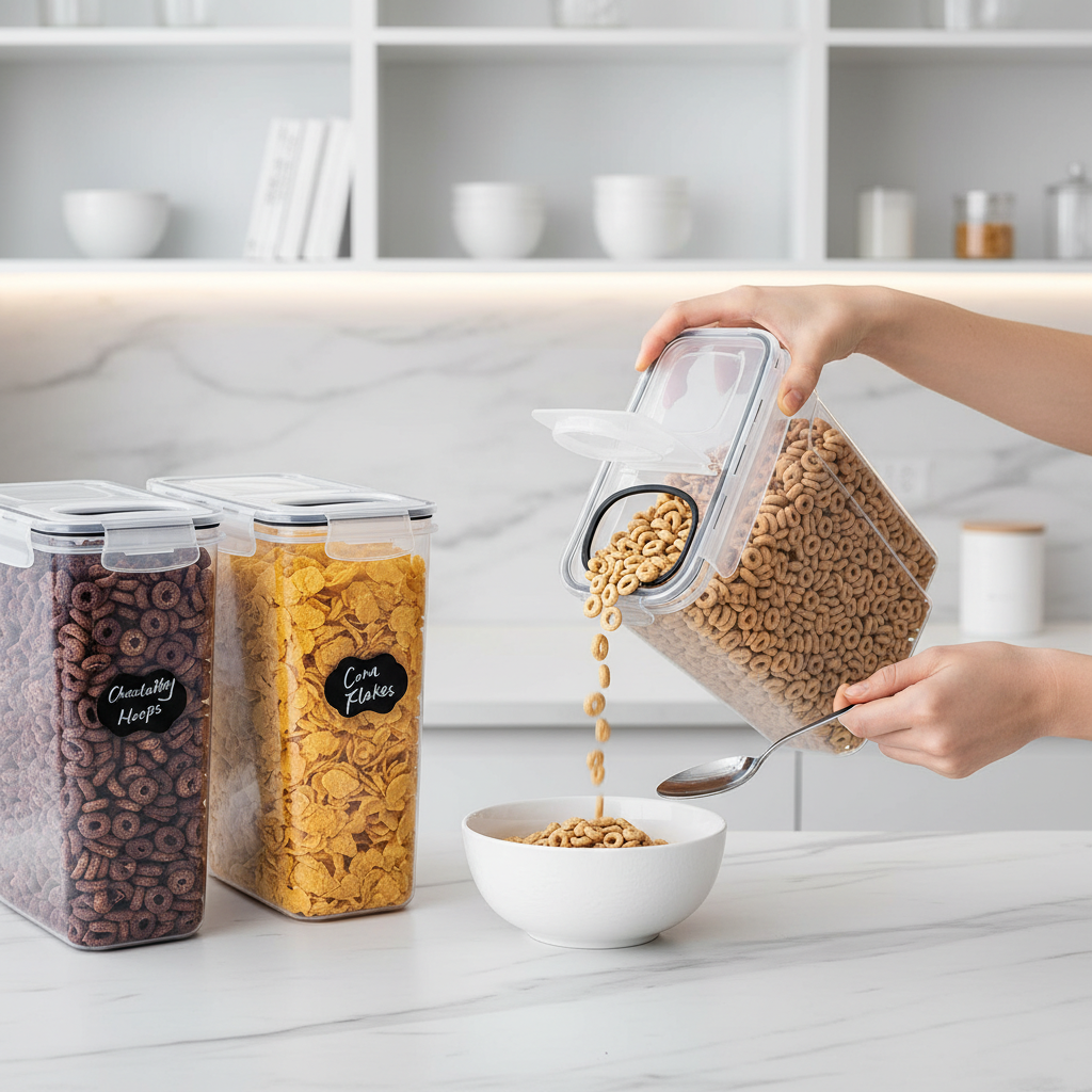 4-Pack Minimalist Airtight Storage Set