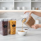 4-Pack Minimalist Airtight Storage Set