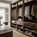 Minimalist Beige Lidded Storage Bin