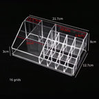 Luxe Clear Acrylic Makeup Organizers