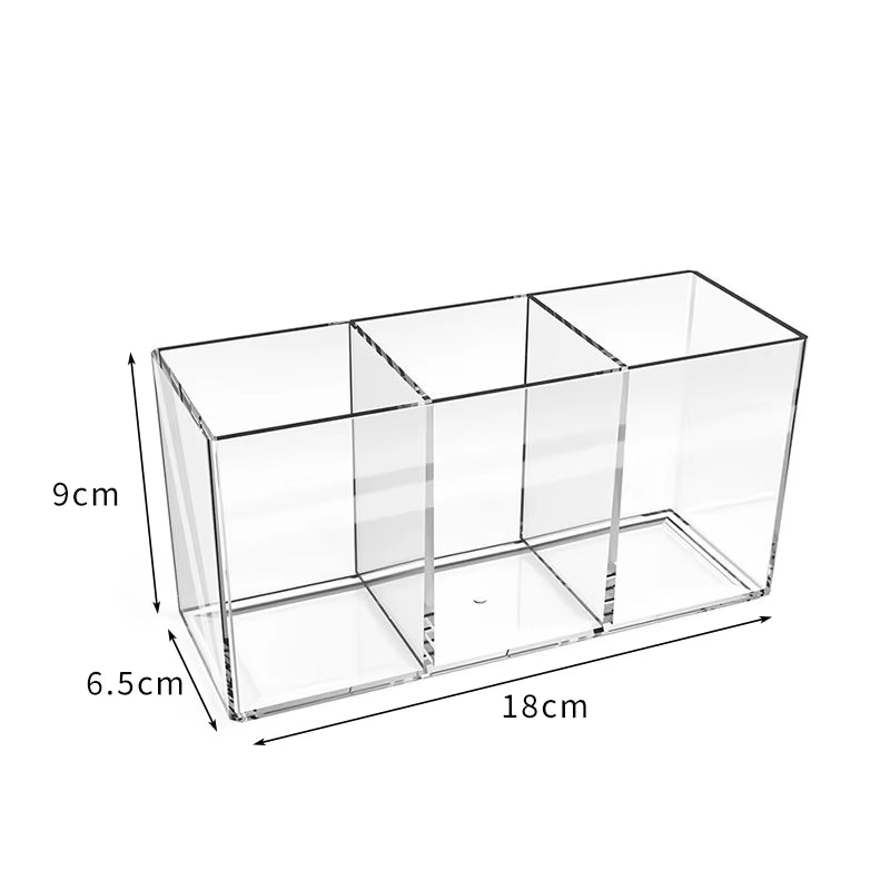 Luxe Clear Acrylic Makeup Organizers
