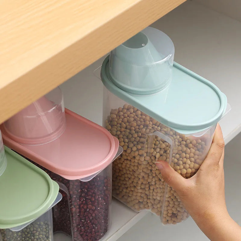 Airtight Cereal Dispenser with Cup