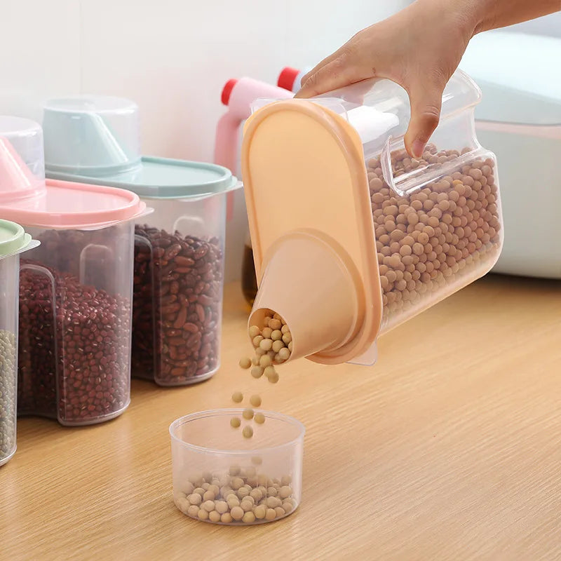 Airtight Cereal Dispenser with Cup