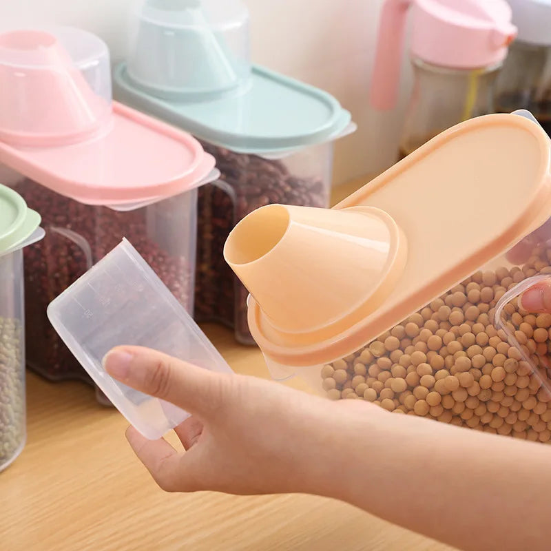 Airtight Cereal Dispenser with Cup