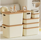 Minimalist Stackable Storage Box with Lid