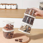 4-Pack Stackable Clear Spice Organizer