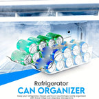 Crystal Clear Fridge Organizer Bins