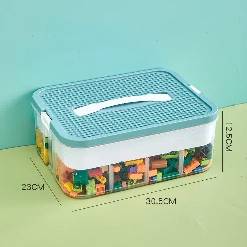 Stackable Building Block Storage Bin