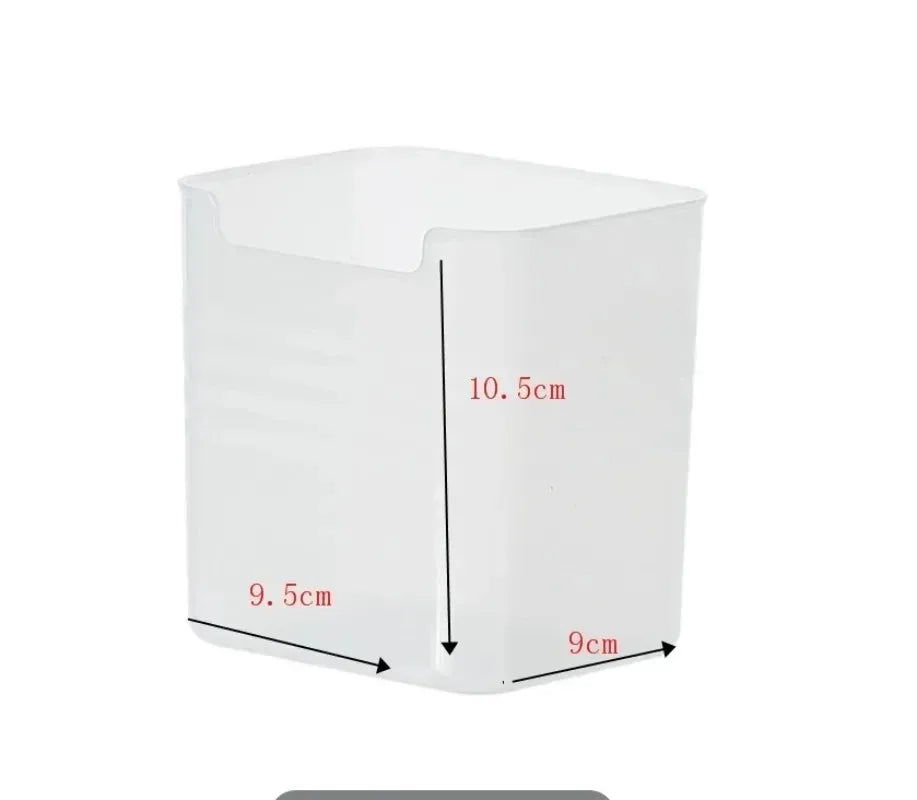 5-Pack Clear Fridge Door Bins