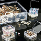 30-Pack Clear Bead Storage Organizer