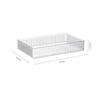 Clear PET Stackable Desk Organizer Drawers