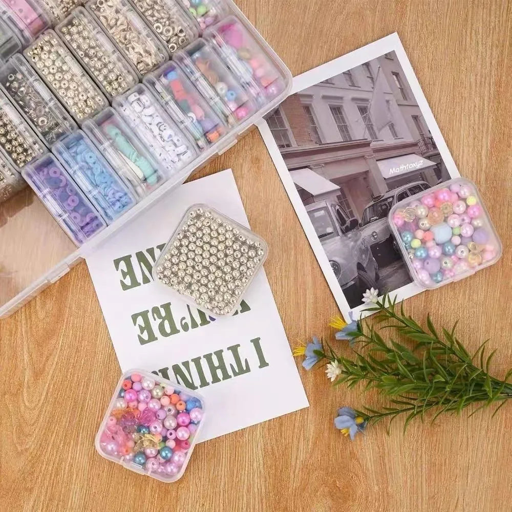 30-Pack Clear Bead Storage Organizer