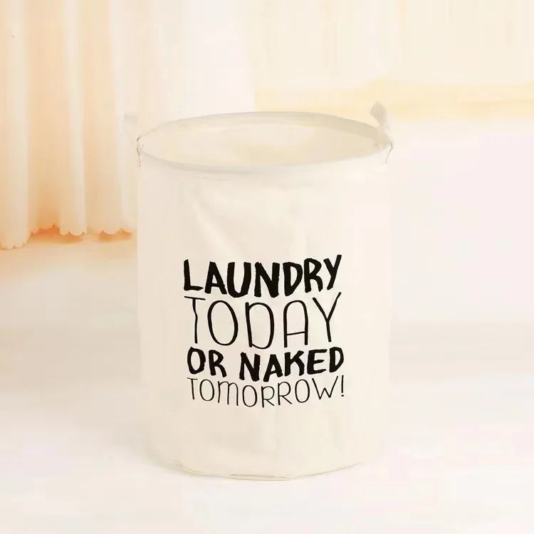 Nordic Foldable Linen Hamper