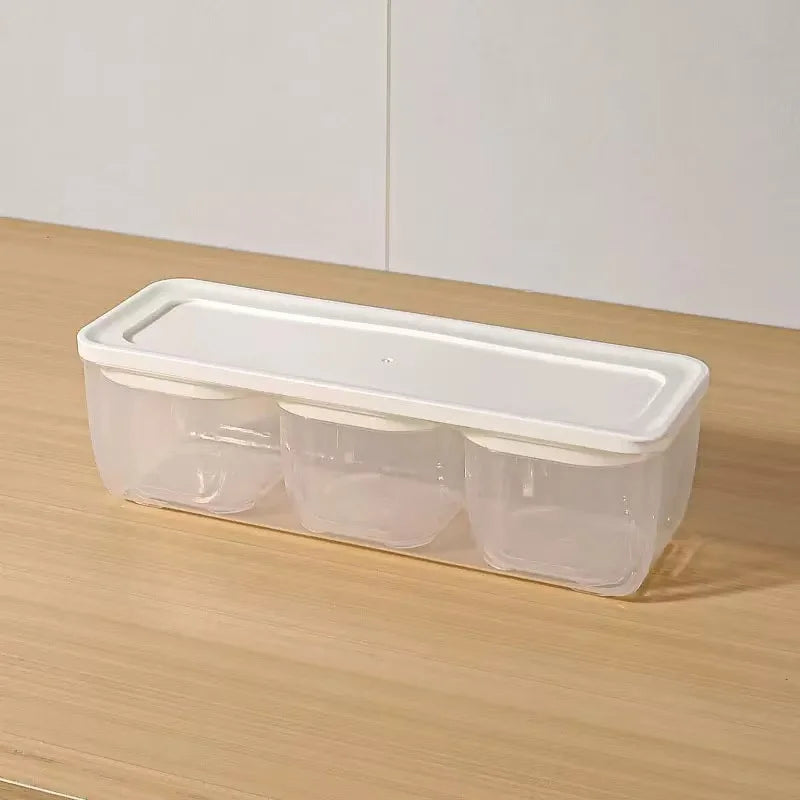 4-Pack Stackable Clear Spice Organizer