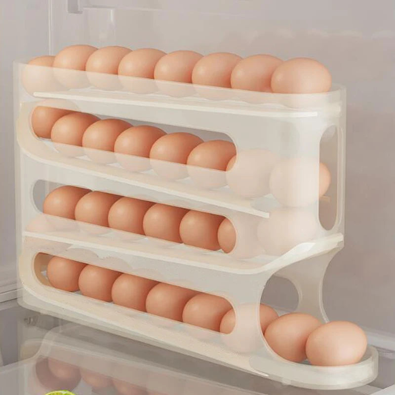 Auto-Roll Gravity Egg Dispenser
