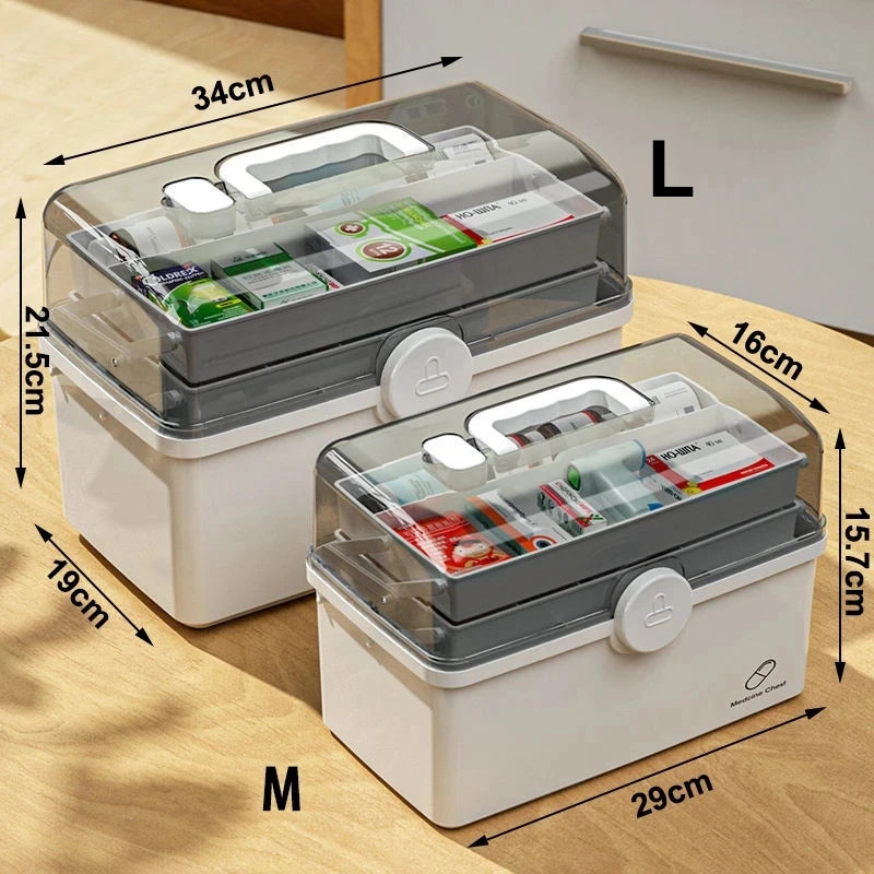 Premium 3-Tier Portable Storage Organizer
