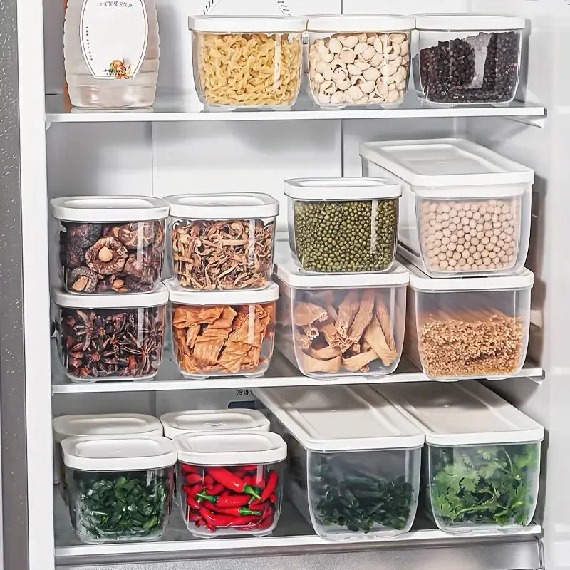 4-Pack Stackable Clear Spice Organizer