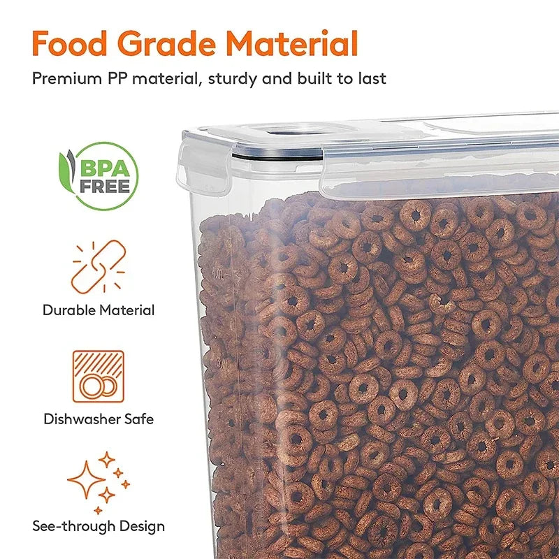 Minimalist Airtight Cereal Storage Set