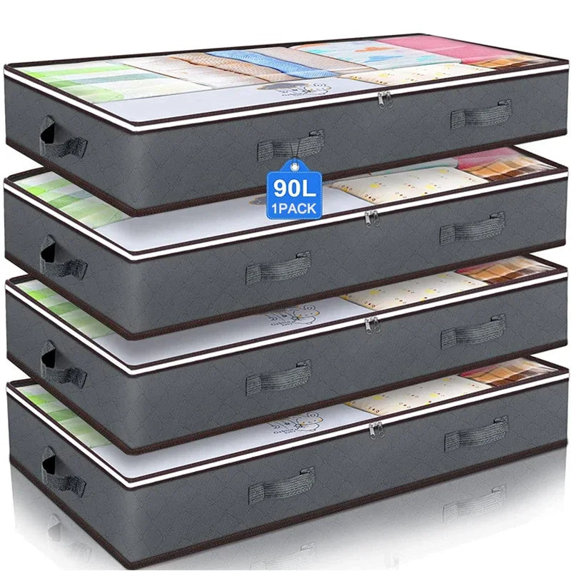 Slim Breathable Underbed Storage