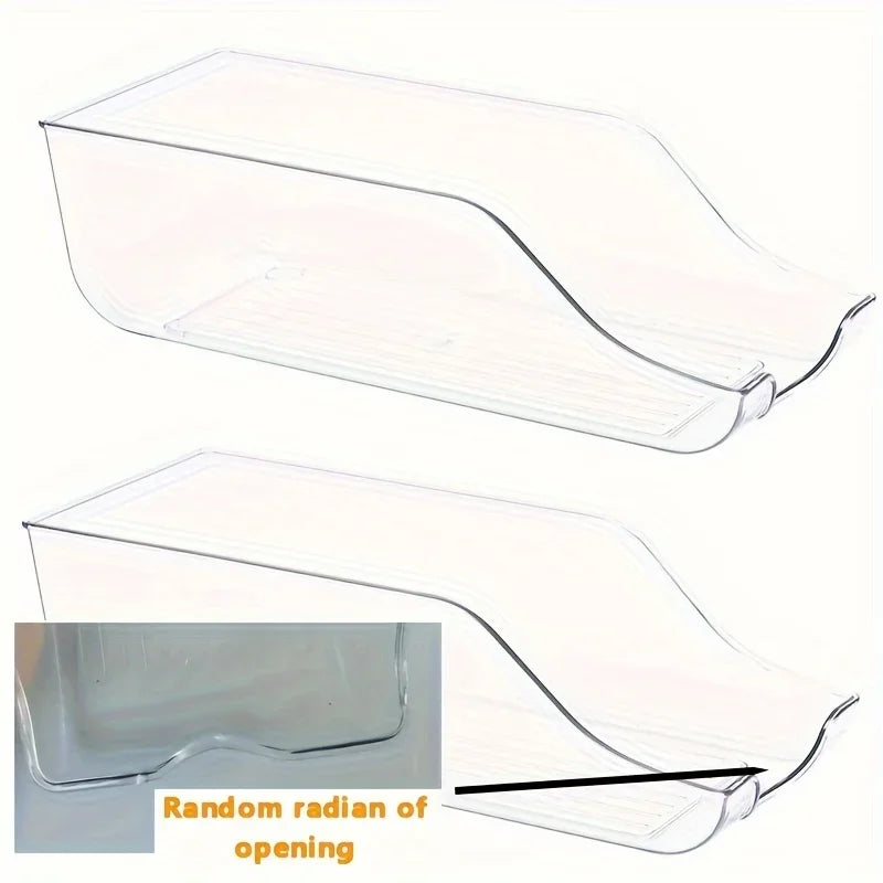 Crystal Clear Fridge Organizer Bins