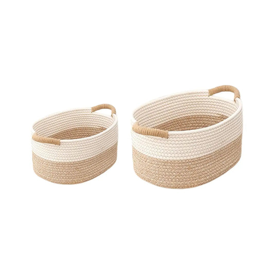 Rope Woven Storage Basket (2 Sizes)