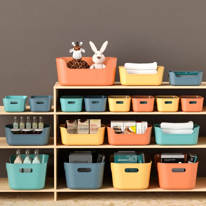 Minimalist Colourful Stackable Storage Bin