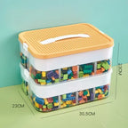 Stackable Building Block Storage Bin