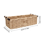 Woven Paper Rope Storage Basket