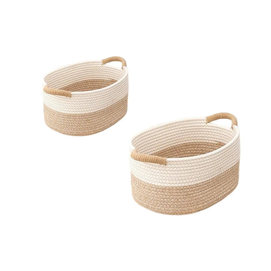 Rope Woven Storage Basket (2 Sizes)