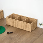 Woven 3-Slot Tank Organizer