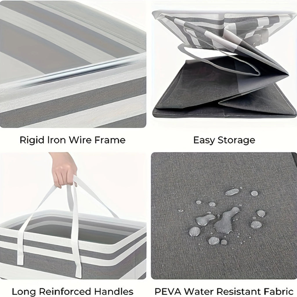 75L Freestanding Collapsible Laundry Hamper