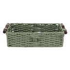 Woven Paper Rope Storage Basket