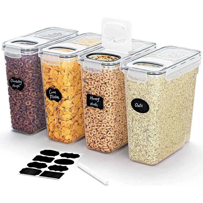Minimalist Airtight Cereal Storage Set