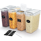 Minimalist Airtight Cereal Storage Set