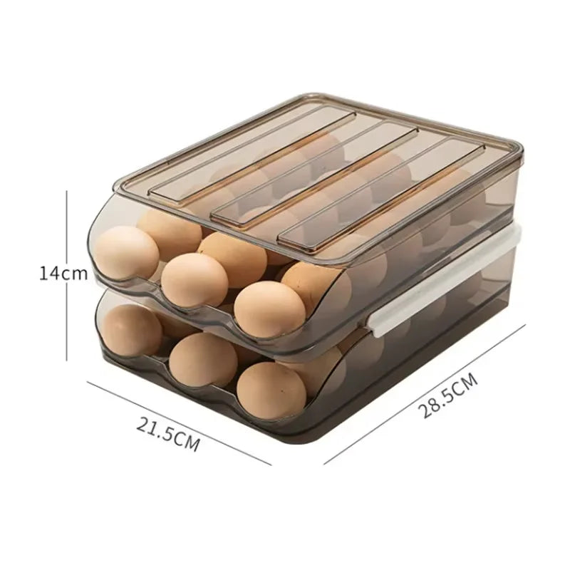 Gravity-Fed Rolling Egg Dispenser