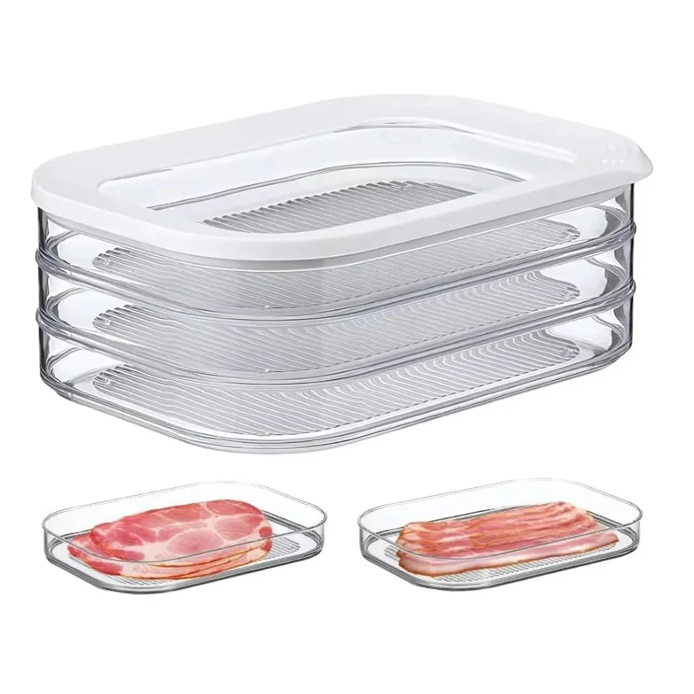 Stackable Airtight Deli Meat Keeper