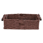 Woven Paper Rope Storage Basket