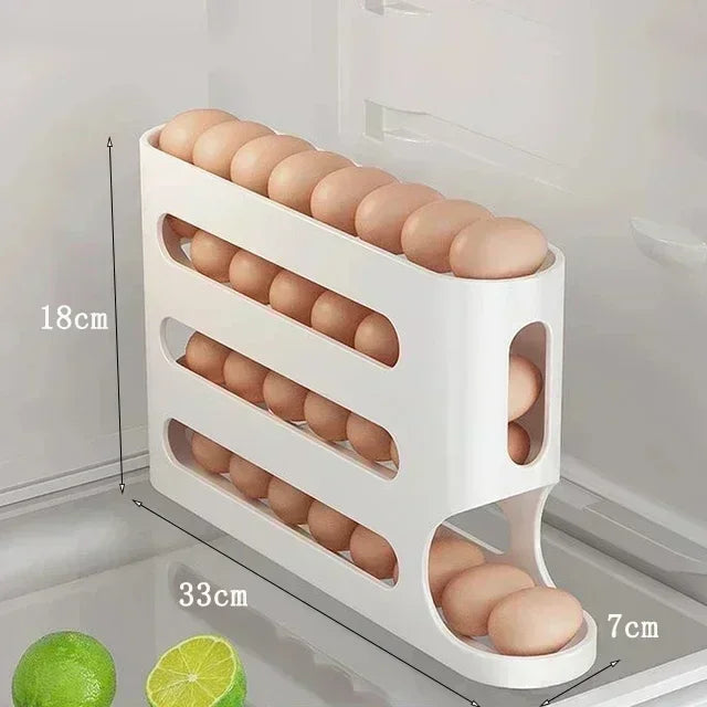 Auto-Roll Gravity Egg Dispenser