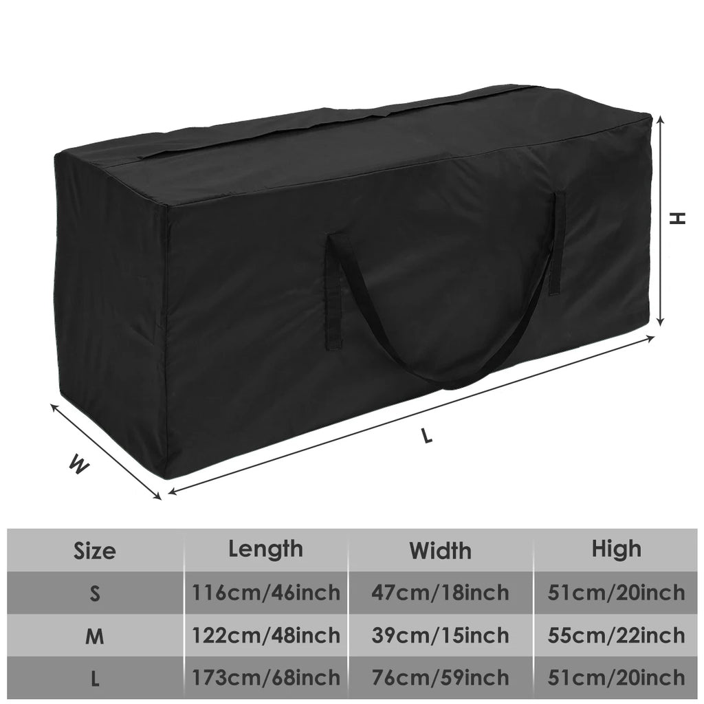 Heavy-Duty Waterproof Patio Furniture Storage Bag