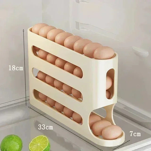Auto-Roll Gravity Egg Dispenser