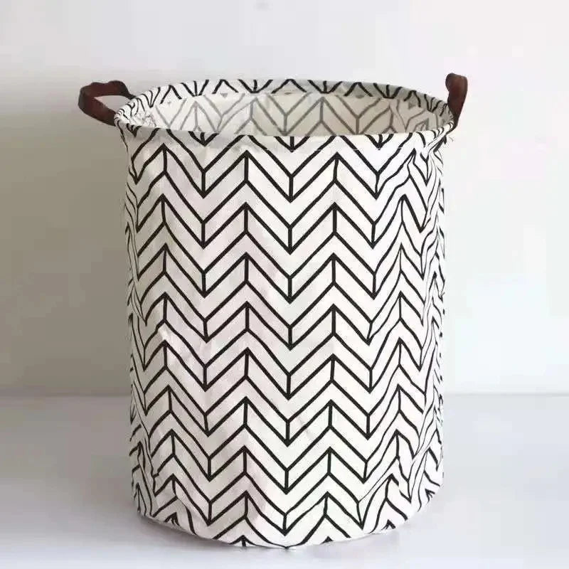 Nordic Foldable Linen Hamper